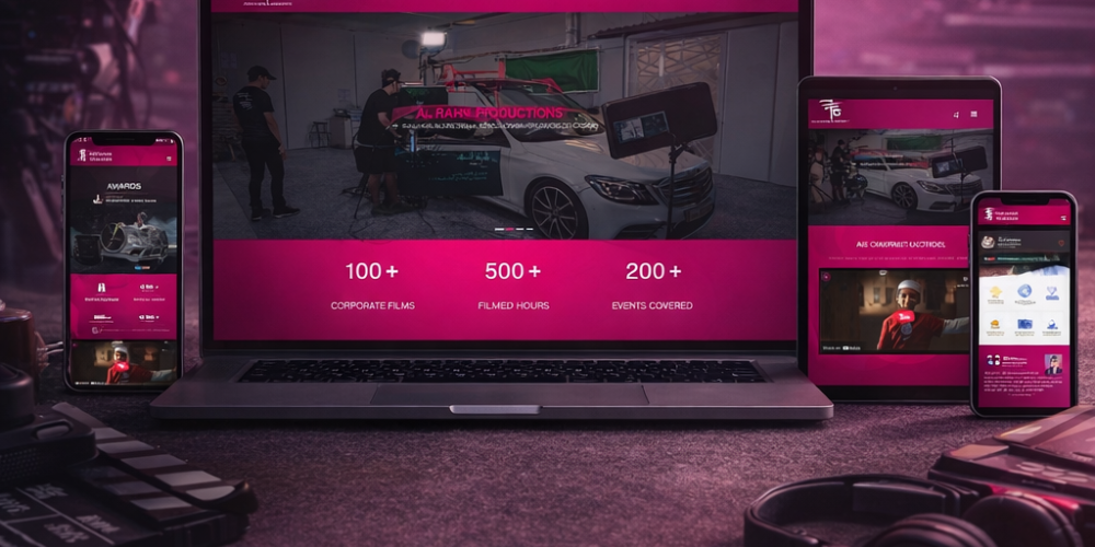 film production company website design in Qatar