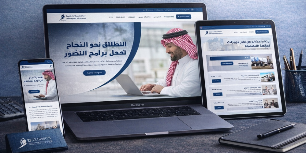 education website design and development in Saudi Arabia